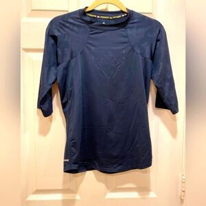 Adidas fitness top,  boys sz XL, Navy.